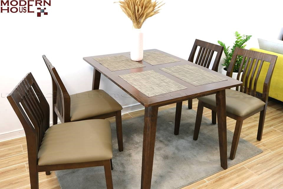Dáng bàn ăn gỗ vừa đẹp vừa tiện dụng cho ngôi nhà