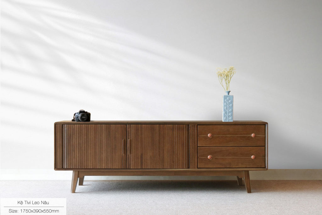 Kệ Tivi Leo Nâu