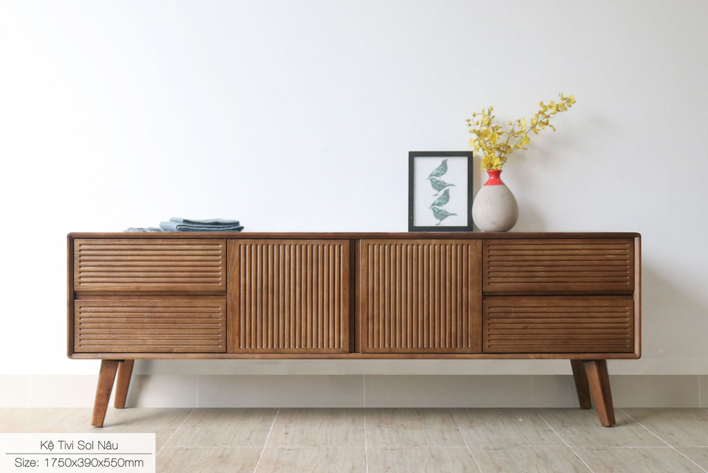 Kệ Tivi Sol Nâu
