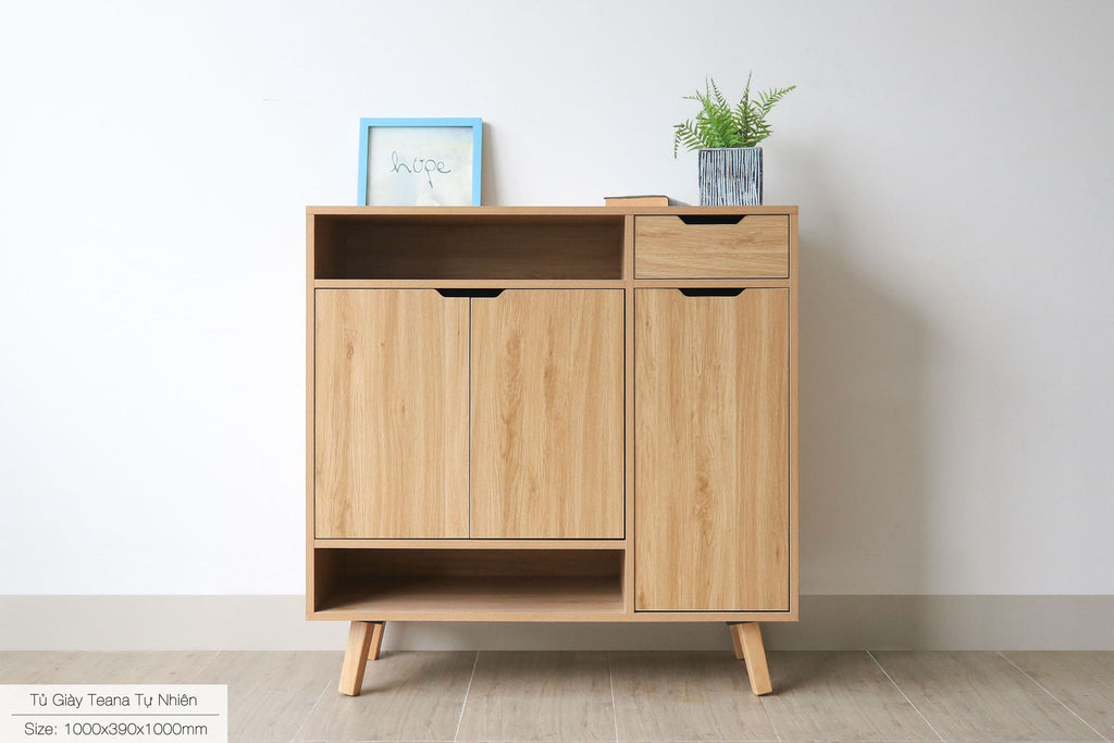 Tủ giày Teana Tự nhiên