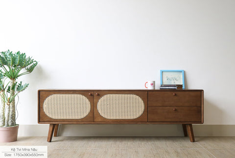 Kệ tivi Mina Nâu