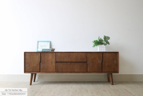 Kệ tivi Nofork Nâu