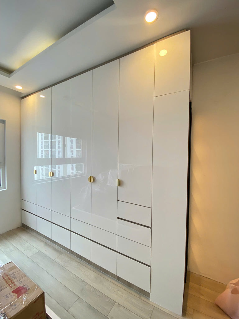 Tủ áo MDF cánh Acrylic