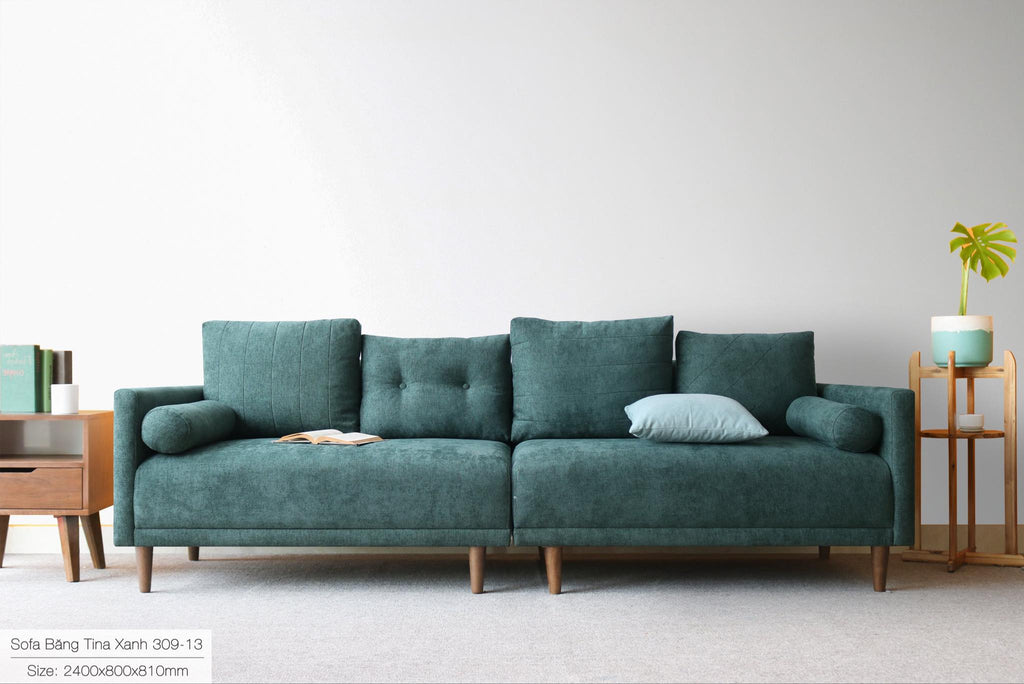 Sofa băng Tina Xanh 309-13