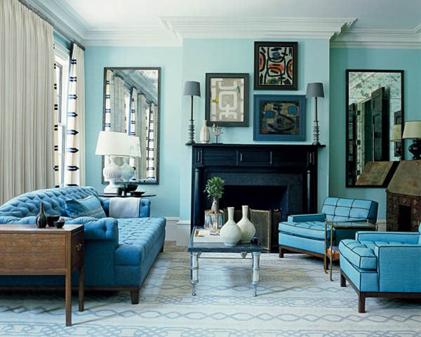5 màu sắc sơn được lựa chọn nhiều nhất trong trang trí nội thất phòng khách