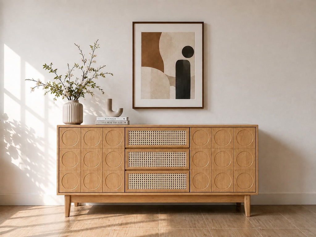 Tủ Console CHERRY Tự nhiên