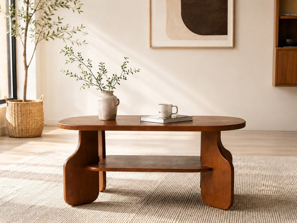 Bàn sofa Anna Nâu