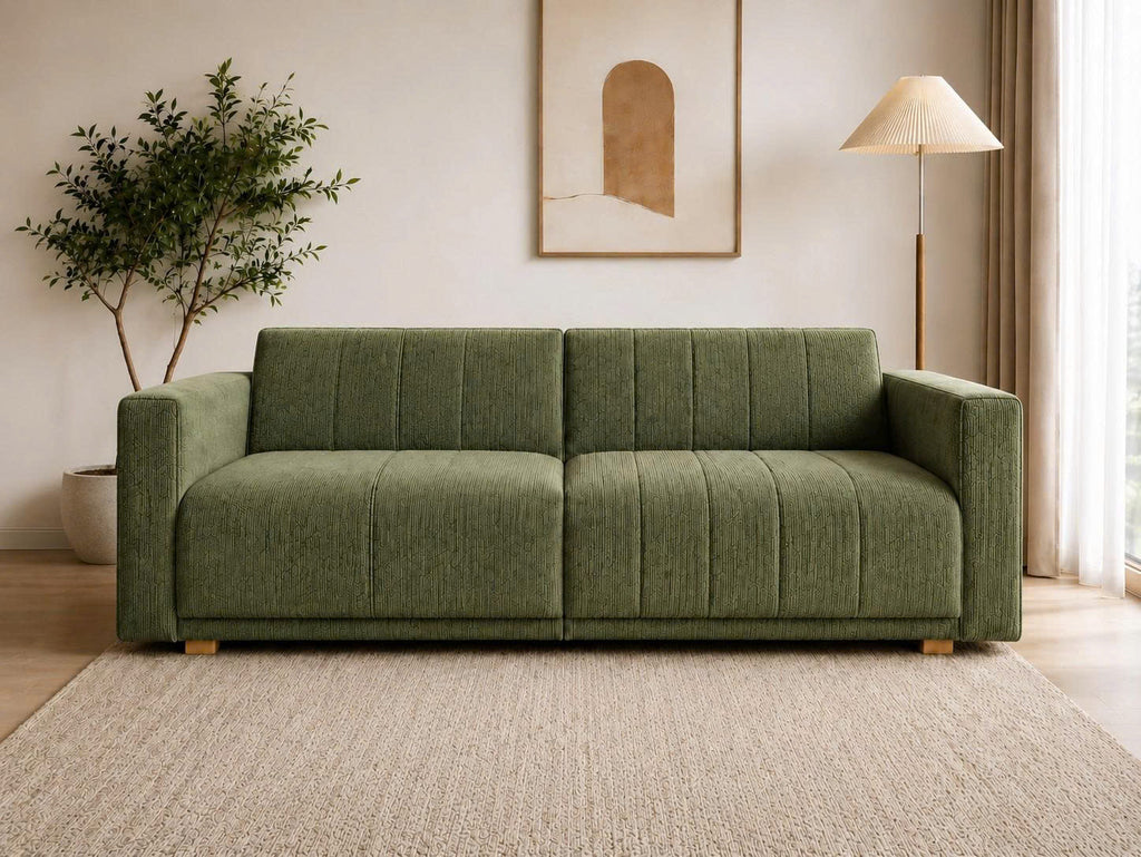 Sofa băng Tera xanh rêu