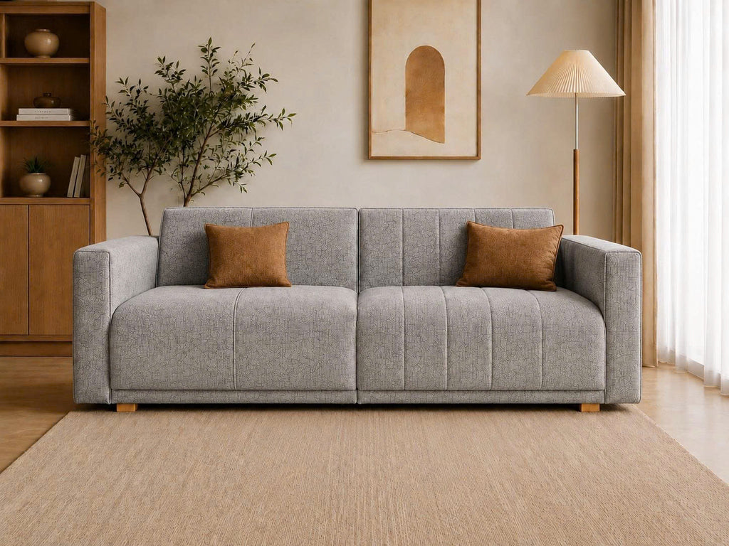 Sofa băng Tera xám