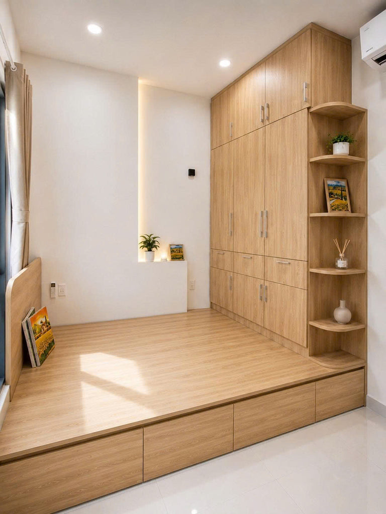 TATAMI TỦ ÁO KẾT HỢP GIƯỜNG