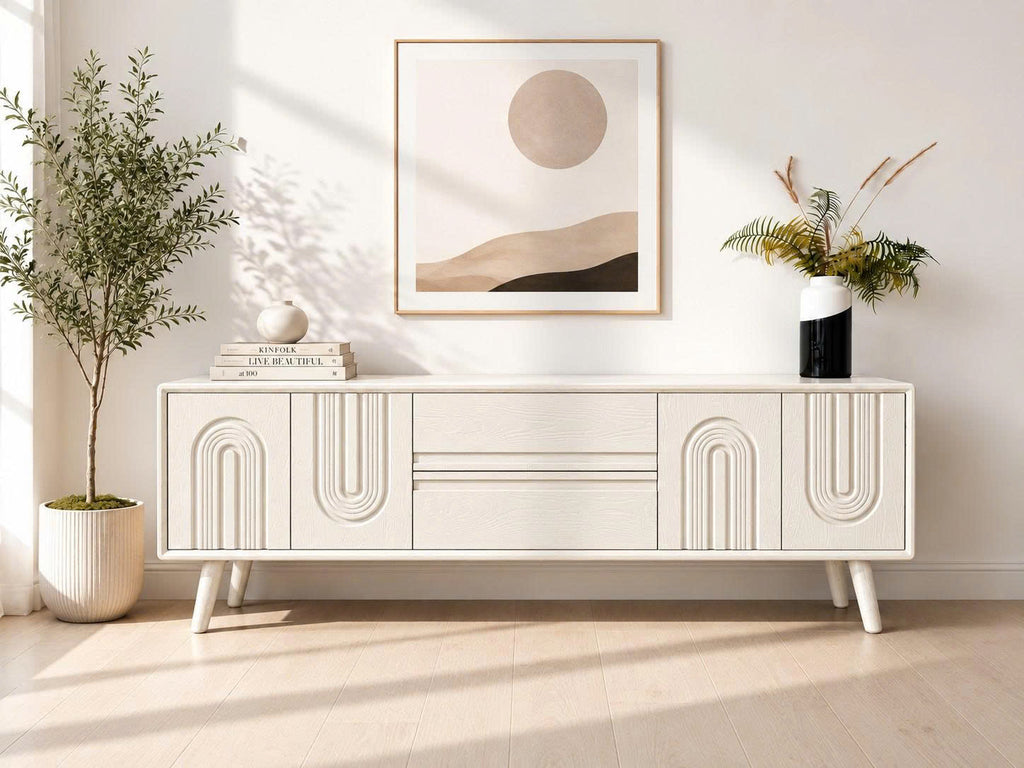 Kệ tivi Nuna Trắng