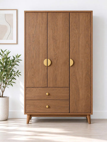 Tủ áo MDF nâu