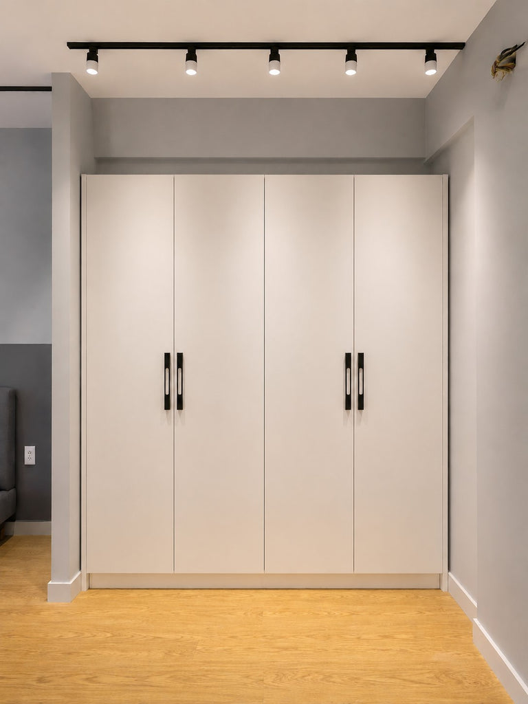 Tủ áo MDF melamin xám