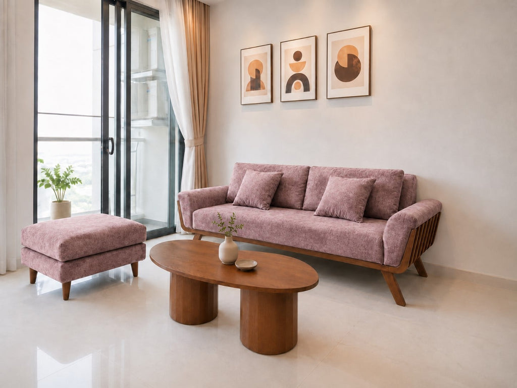 BỘ SOFA LOTUS TÍM