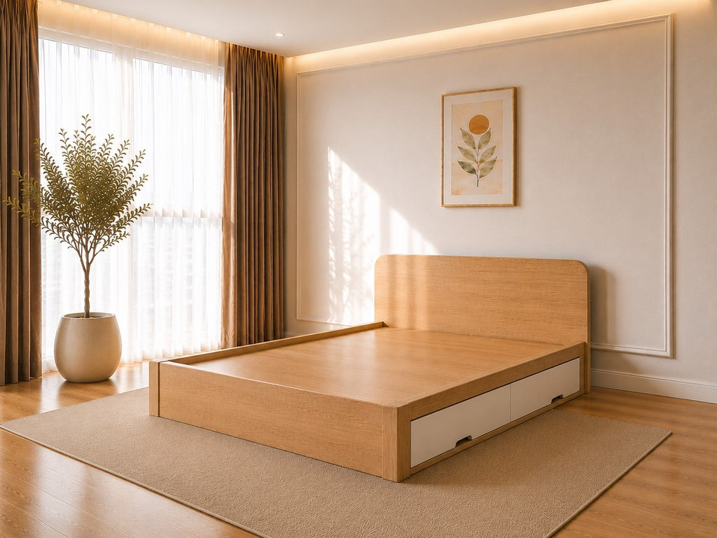 (Hộc) GIƯỜNG TINA TỰ NHIÊN