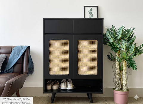 Tủ Giày Hana Đen