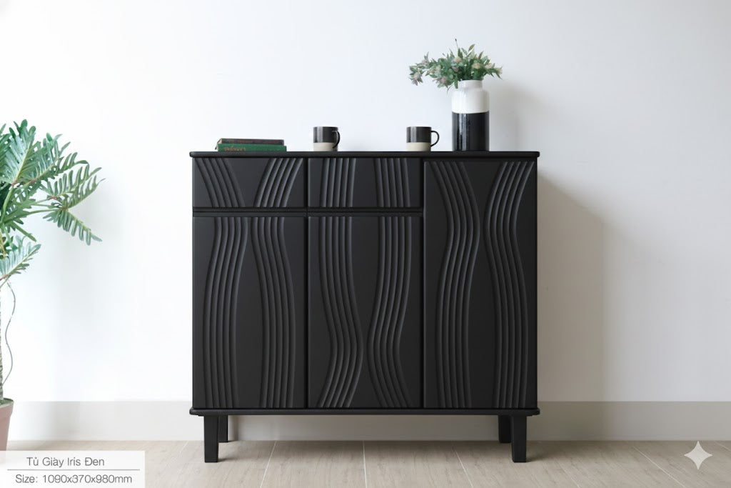 Tủ giày Iris Đen