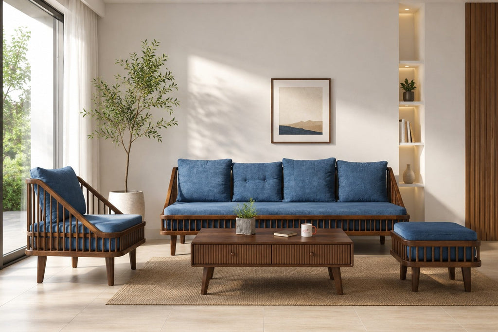 BỘ SOFA KEN XANH