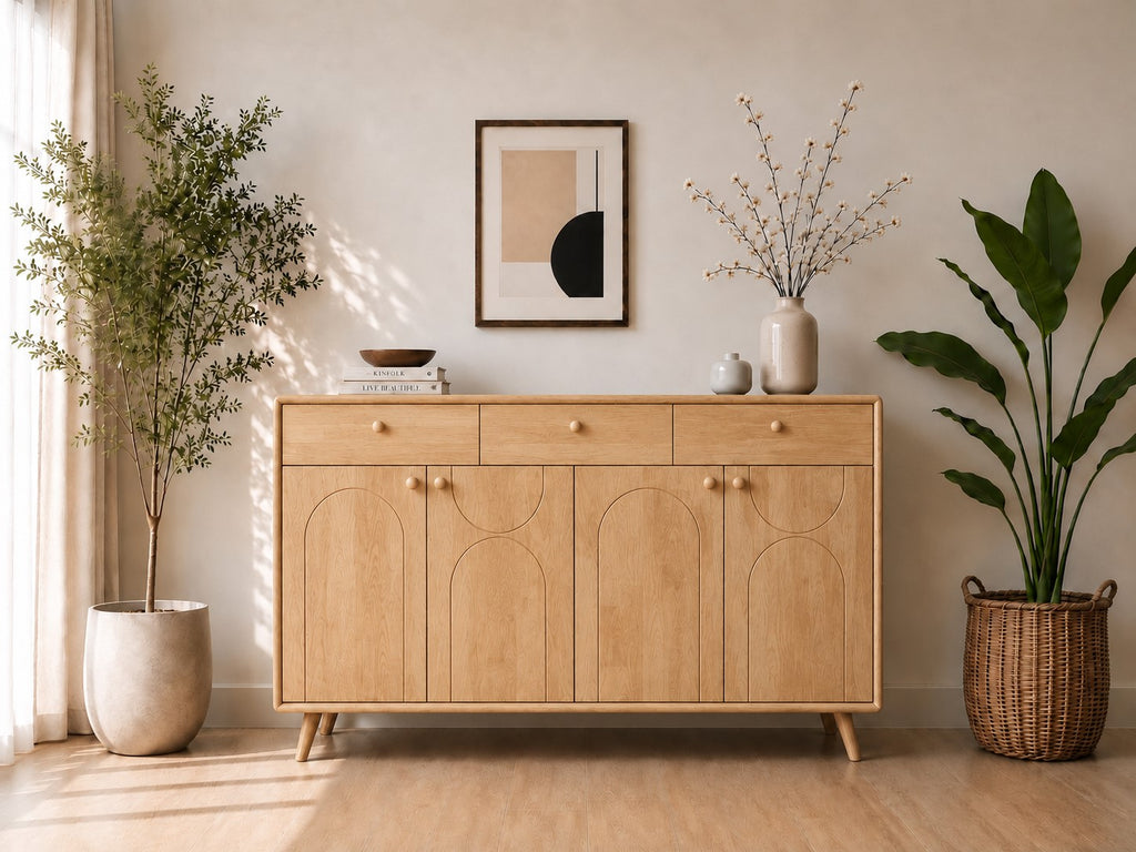 Tủ Console Ari Tự nhiên Cao su size L