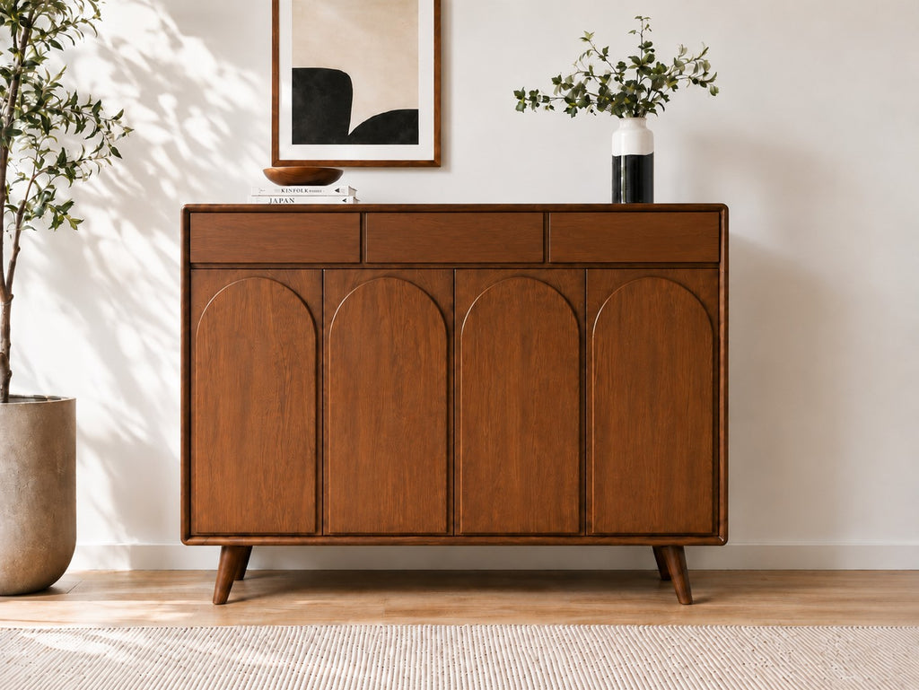 Tủ Console Kyna Nâu Cao su size L