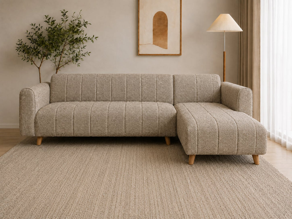 Sofa góc Hana xám