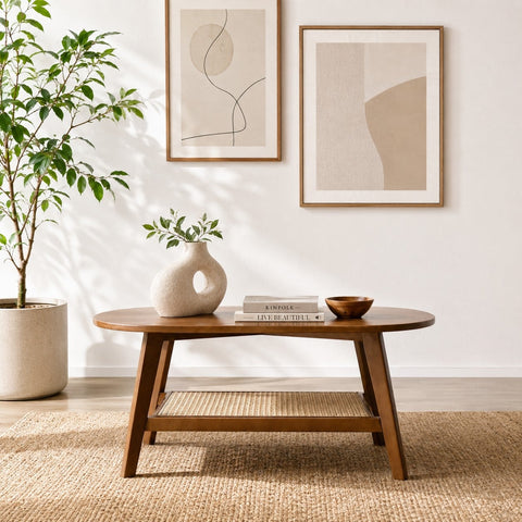 Bàn sofa Rena Nâu