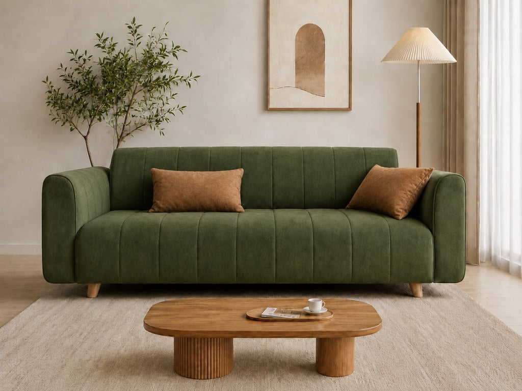 Sofa băng Hana Xanh rêu