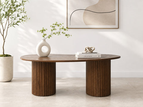 Bàn sofa Sol nâu