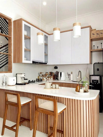 Tủ bếp kết  hợp đảo bếp
