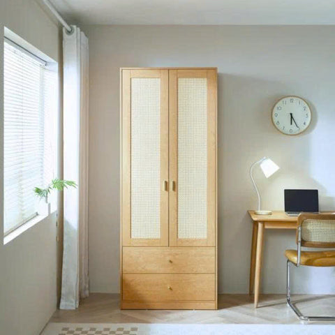 Tủ áo 2 cánh mây MH-16