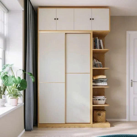 Tủ áo 2 cánh lùa đụng trần MH-18