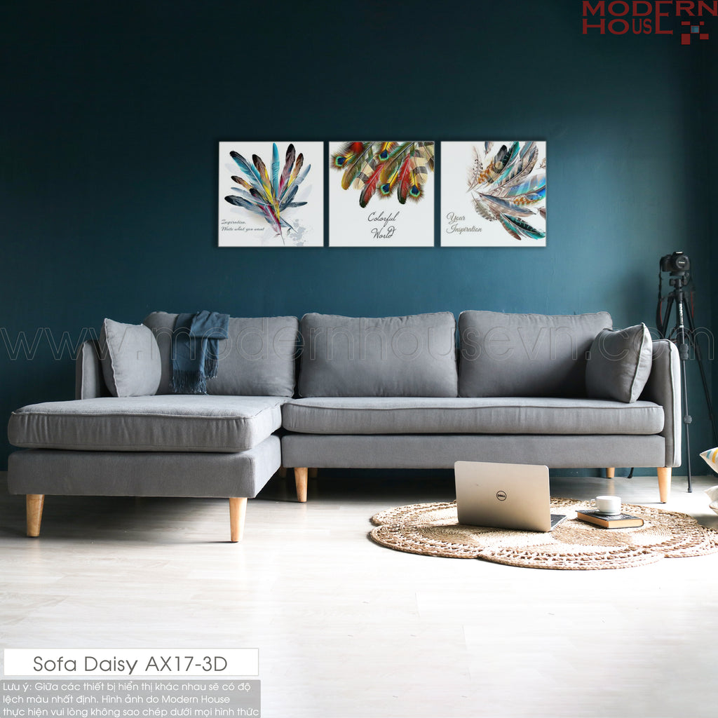 Sofa góc Daisy 2600 - AX17-3D